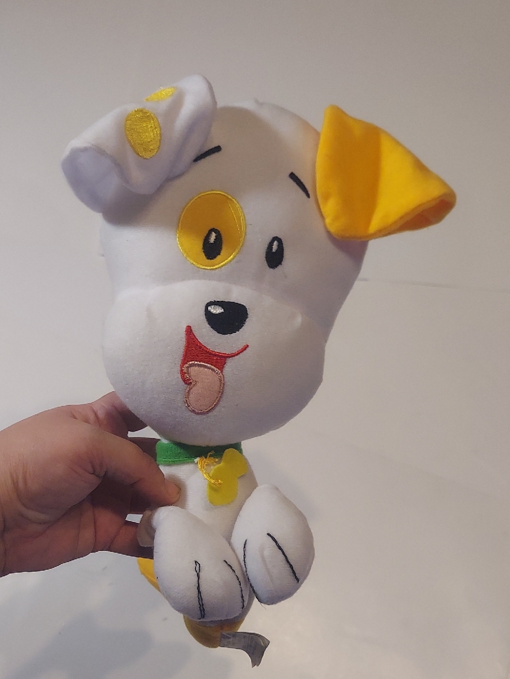 Nickelodeon Bubble Guppies White & Yellow Plush Dog Plush